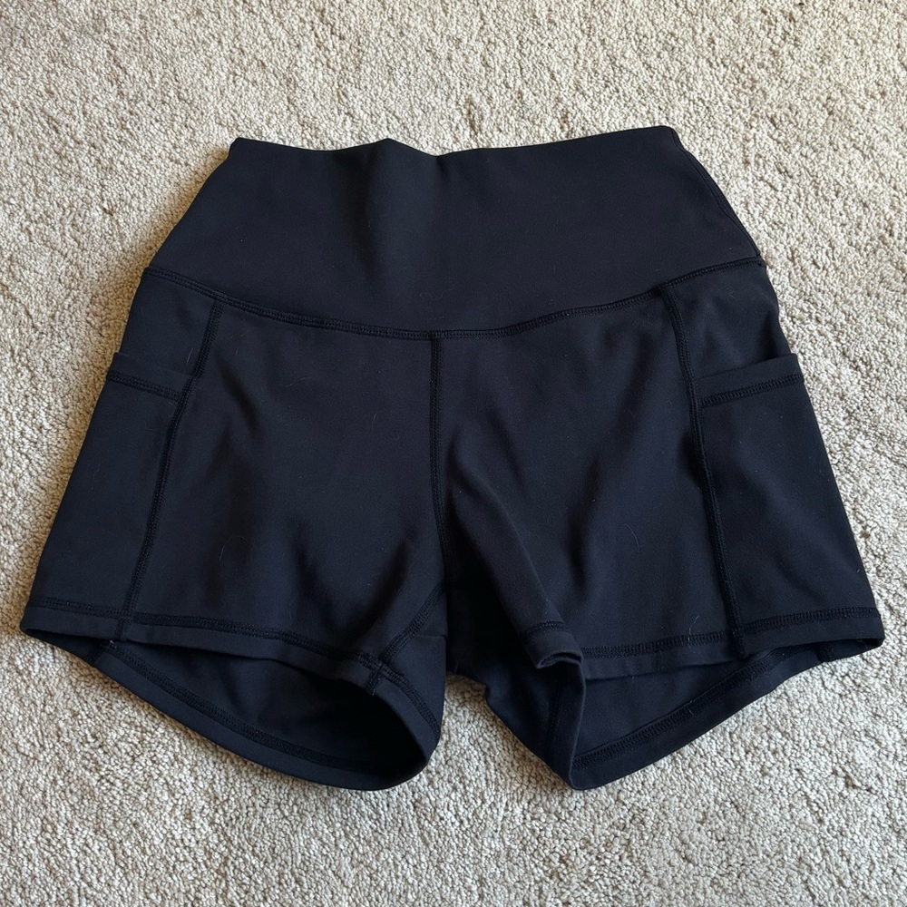 Curves N Combat Boots Black Short